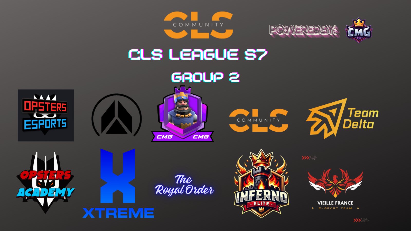 CR CLS League S7 - Group 2 Announcement