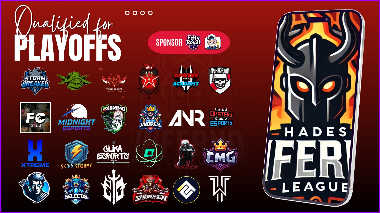 Hades Inferno League S3 - Qualified Teams Announced!