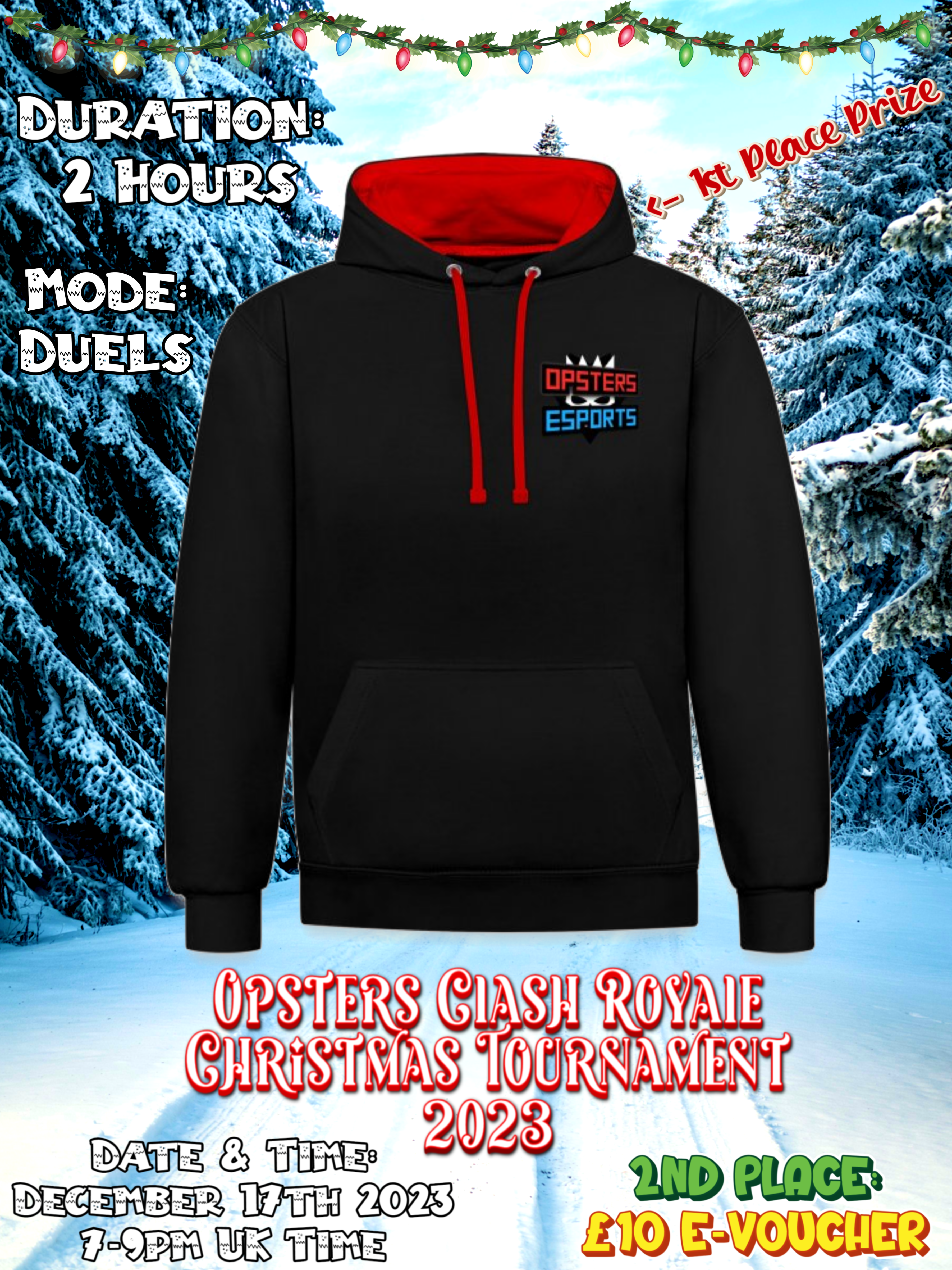 Opsters eSports Opsters Clash Royale Clans Christmas Tournament 2023