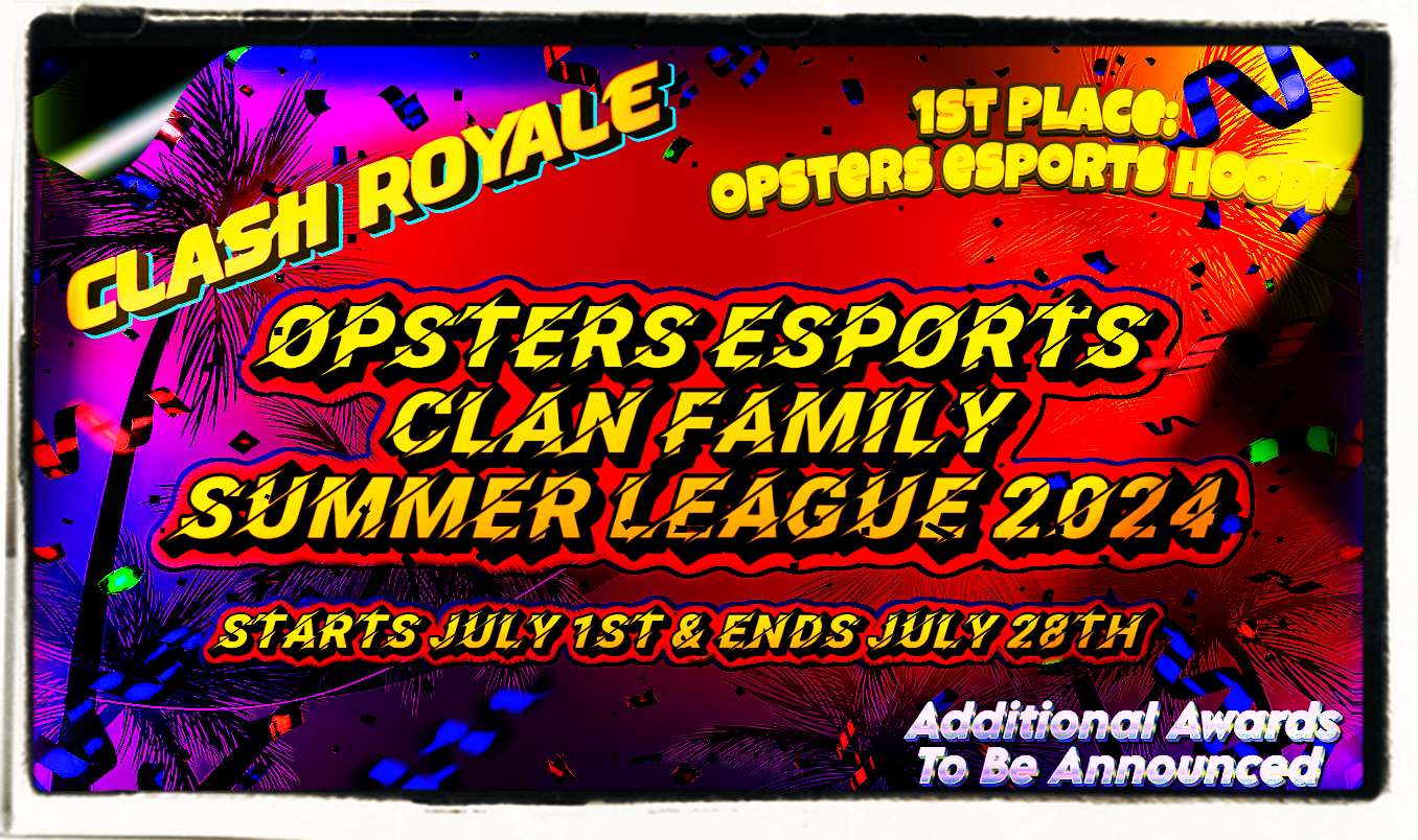 Opsters eSports Summer Clan League 2024
