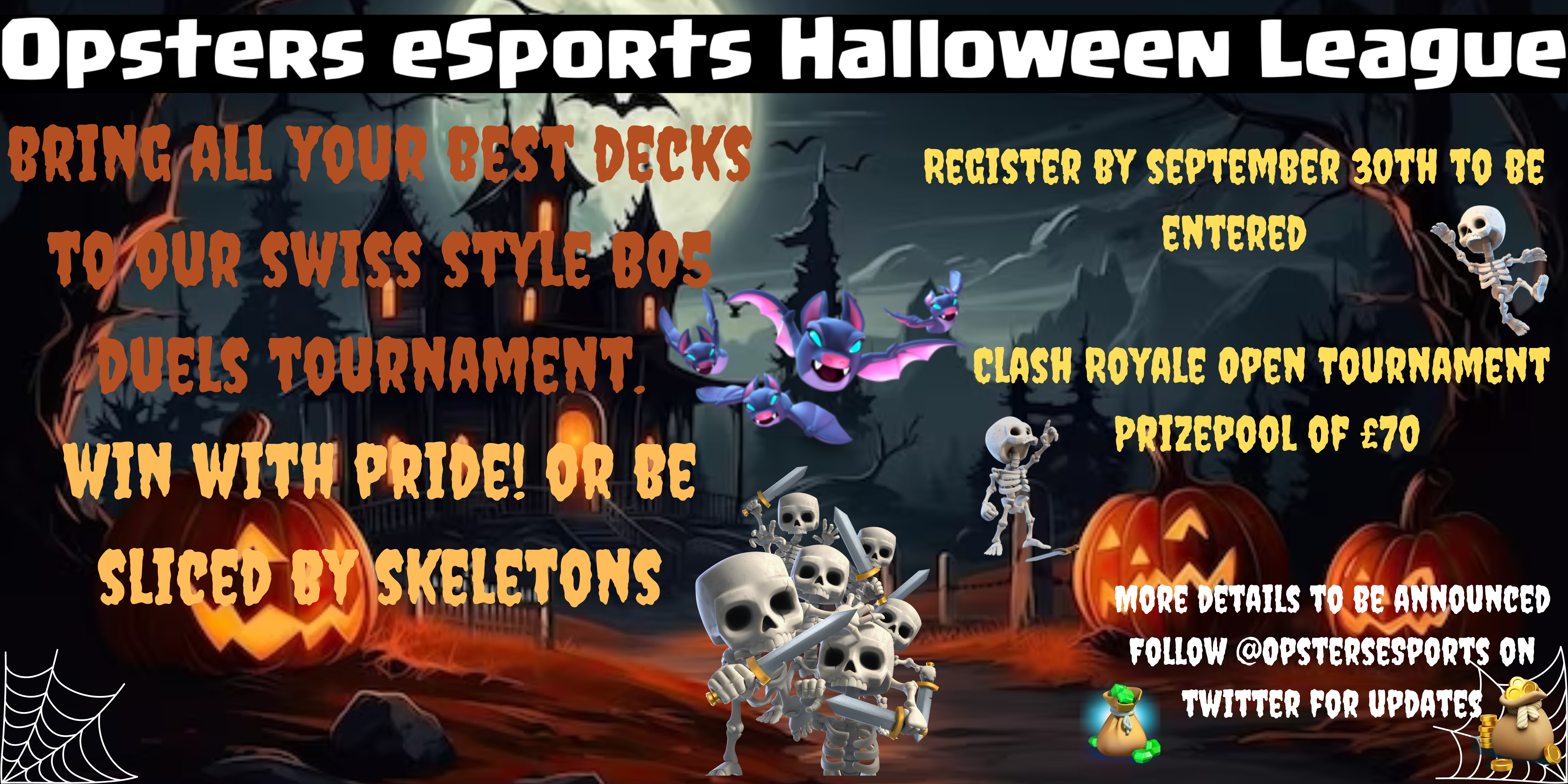 Opsters eSports Halloween Clan League 2024