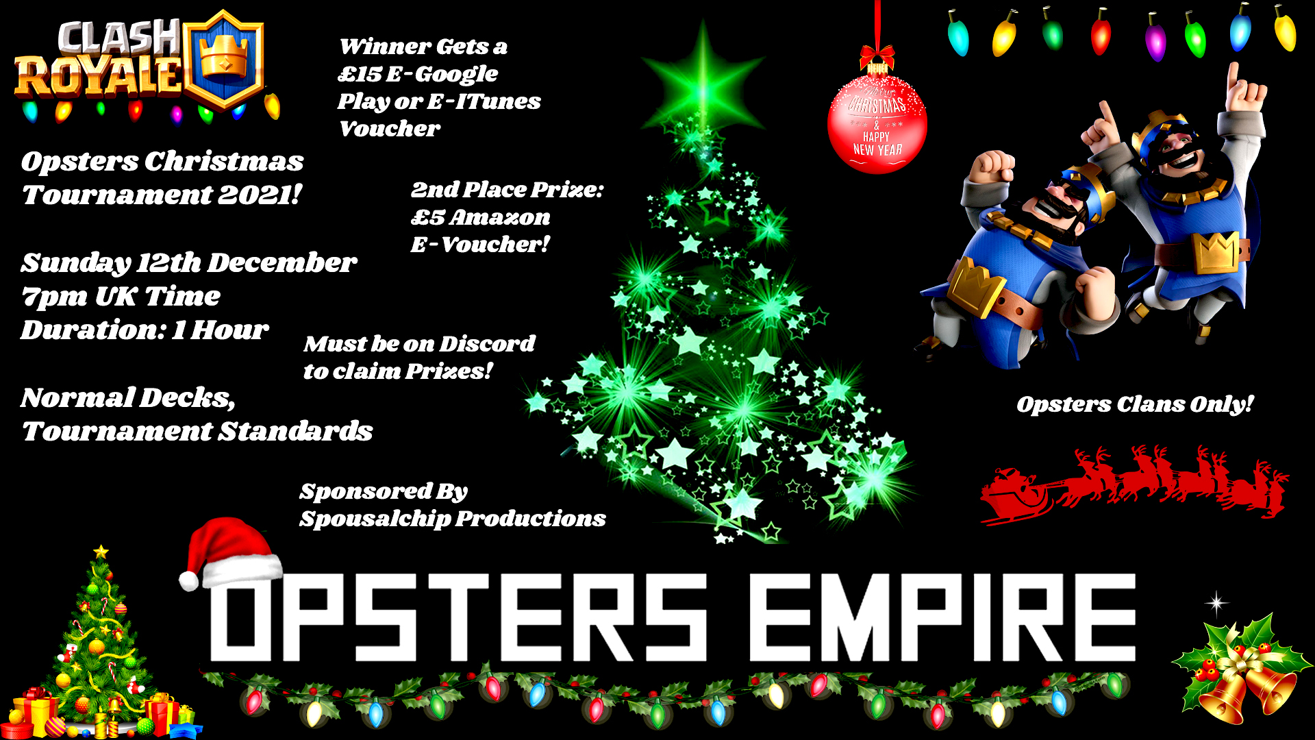 Opsters Christmas Tournament 2021
