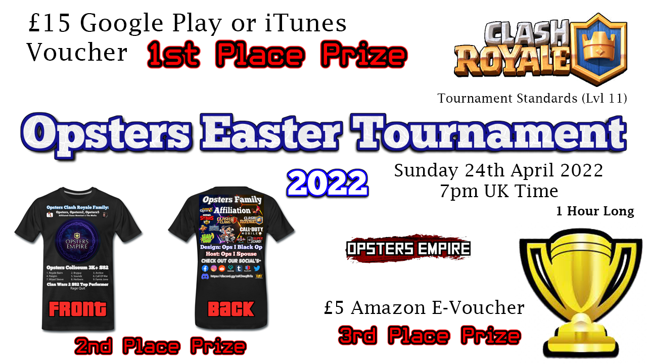Opsters Easter Tournament 2022