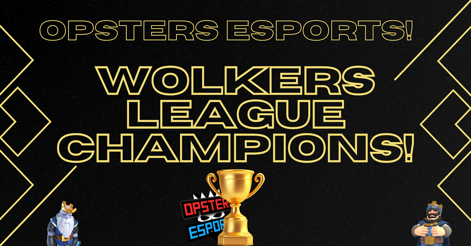 Opsters eSports Crowned Inaugural Champions of Wolker's Wild Card League Season 1 — Our First-Ever League Victory!